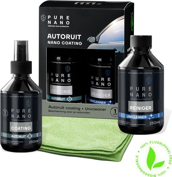 Pure Nano Autoruit β Protective Nano Coating for Car Windows (250 ml)
