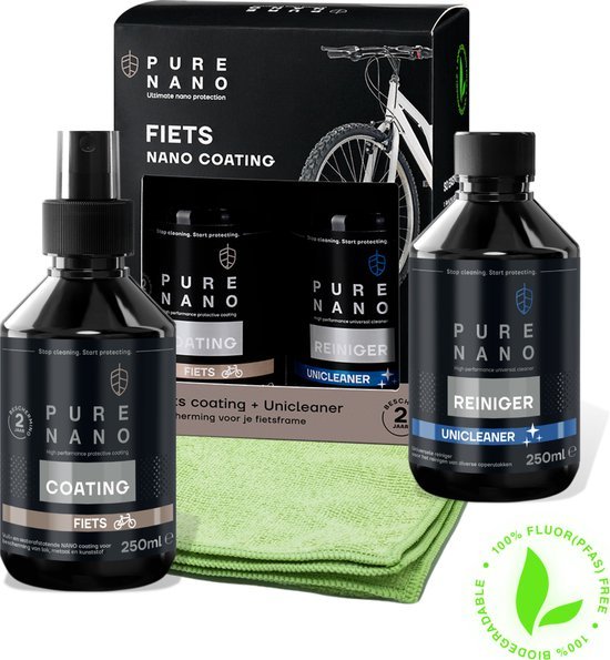 Pure Nano Fiets - Protective Nano Coating for Bicycles (250 ml)